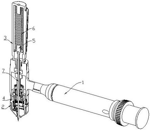 一种焊机钨针偏磨补偿的焊接枪的制作方法