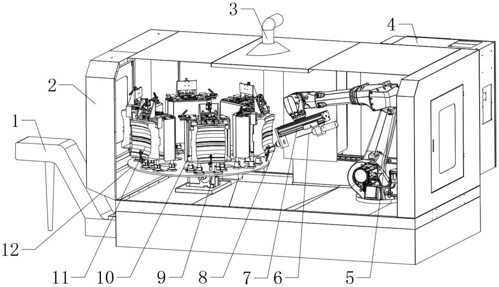 六轴钻孔机的制作方法