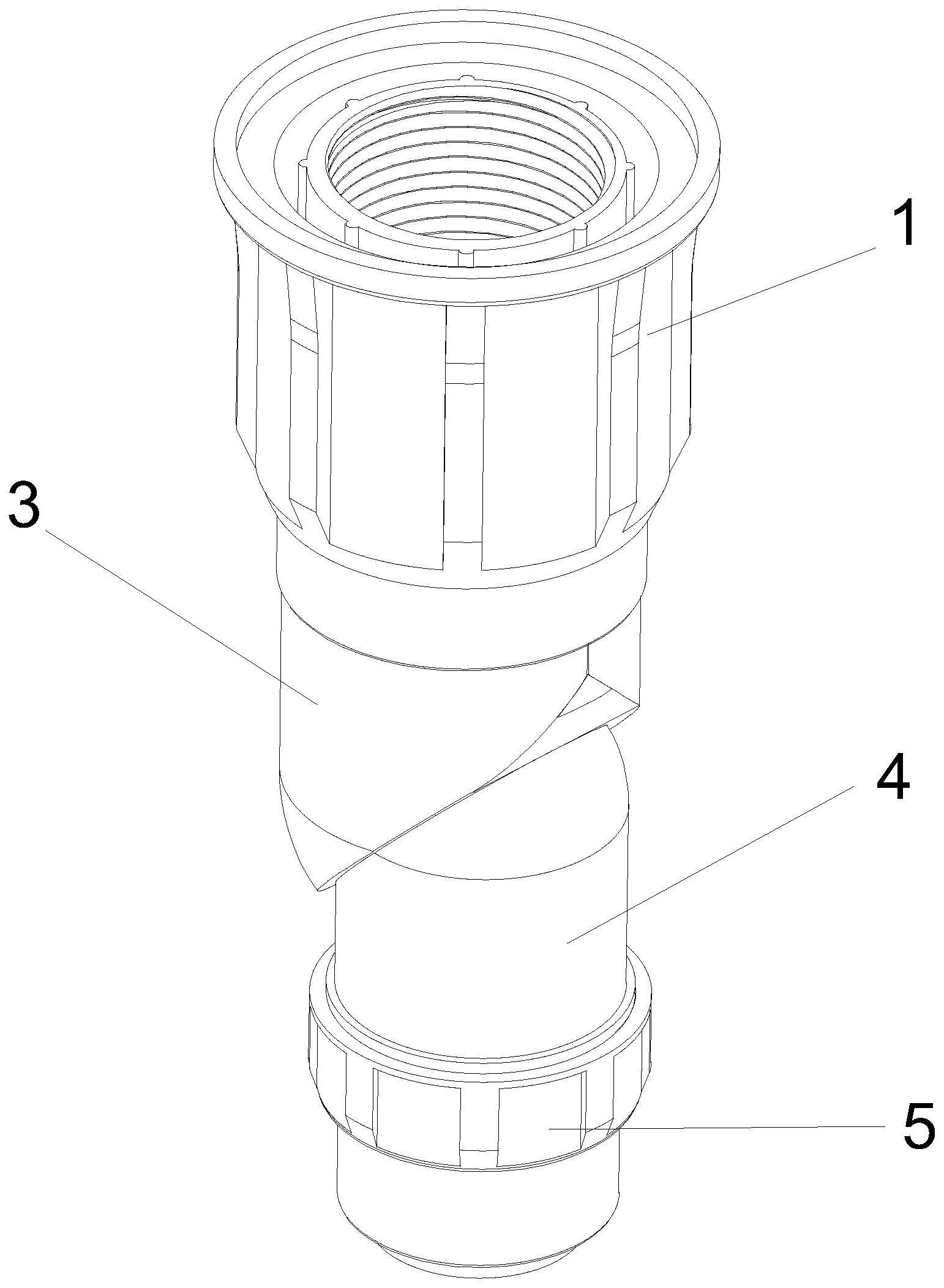 一种洗脸池防臭下水器的制作方法