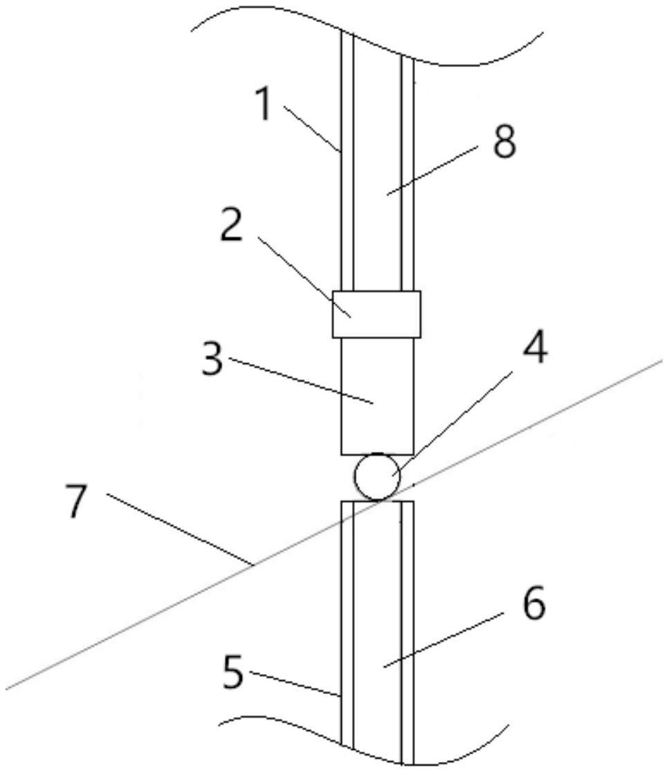 一种用于楼梯模板斜面上的脚手架立杆支撑固定装置的制作方法