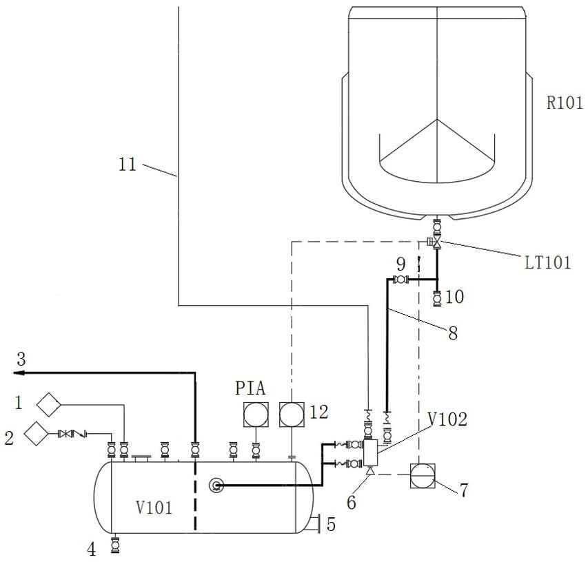 氟苯粗品酸相分离装置的制作方法