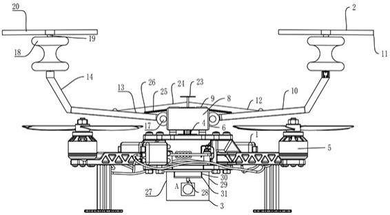 一种适用电力巡检的无人机的制作方法