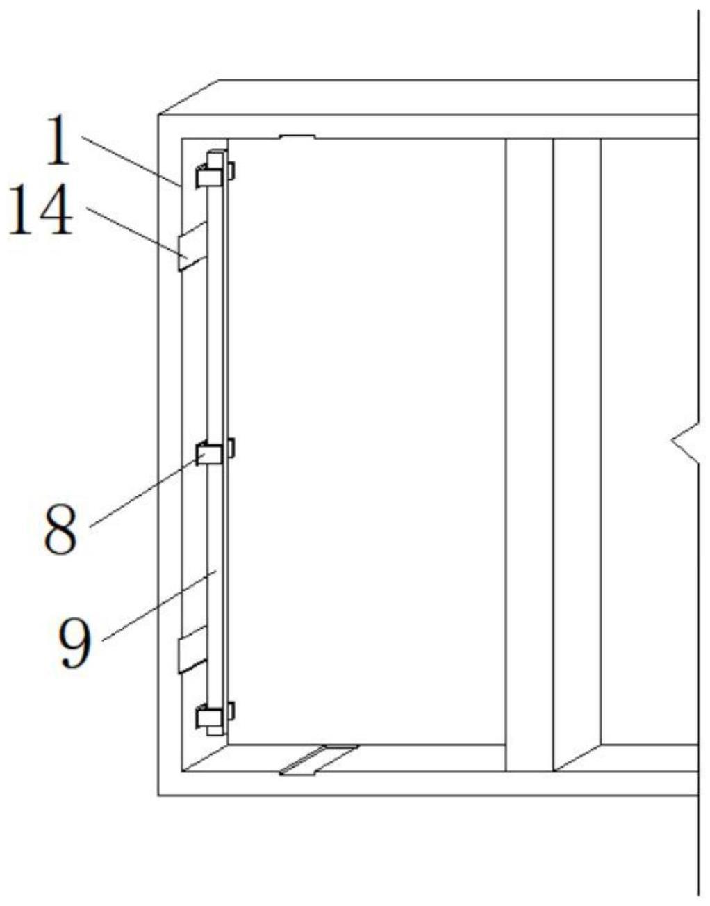 一种铝模板使用承接模板连接转换机构的制作方法