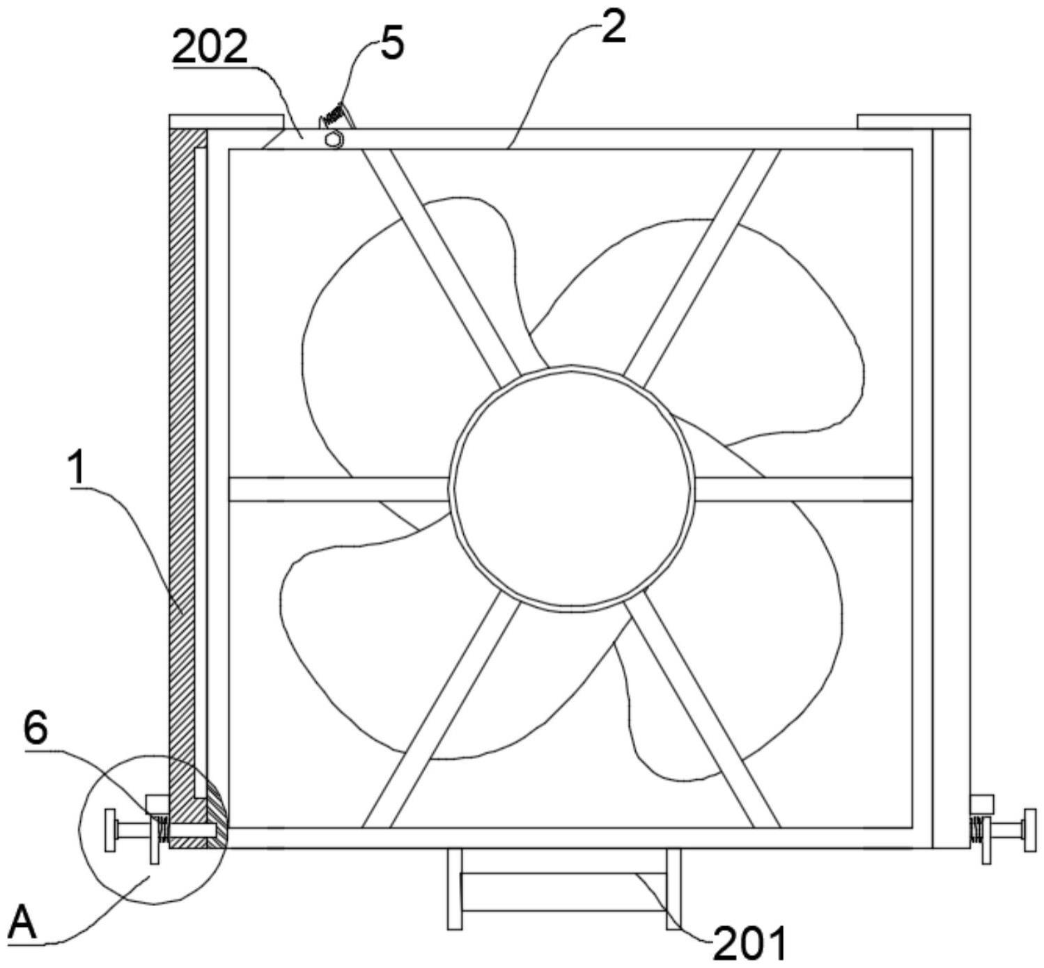 一种建筑暖通用水冷散热装置的制作方法