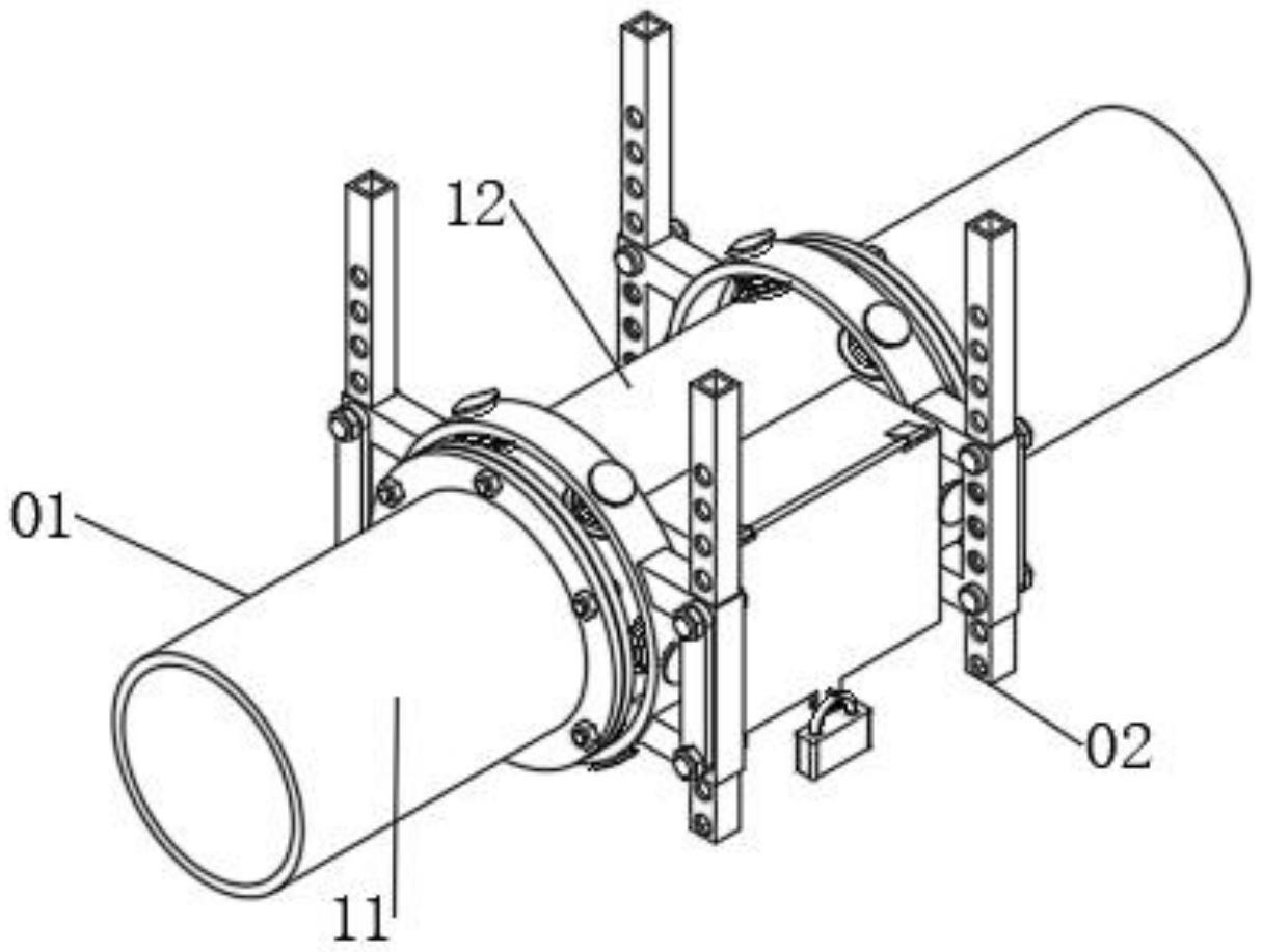 一种可提供管道检修作业口的抗震支吊架的制作方法
