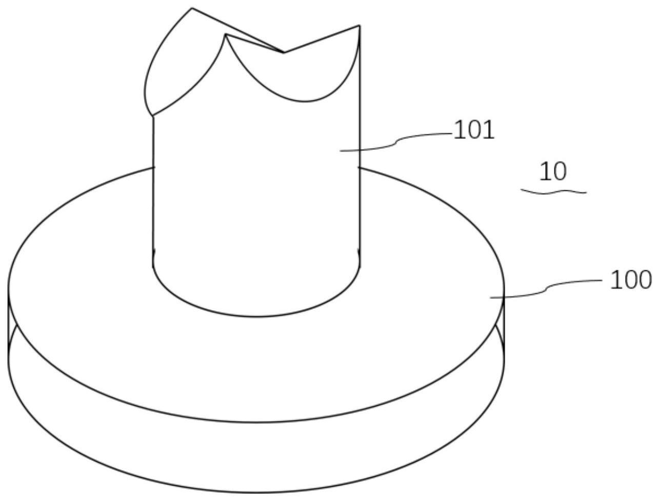 一种一体成型高分子瓣叶及其制作方法与流程