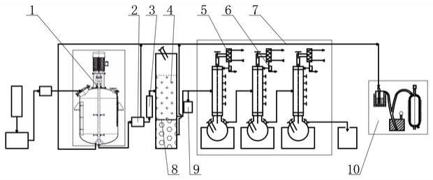 一种电子级双-二乙氨基-硅烷的制造装置及制造方法与流程