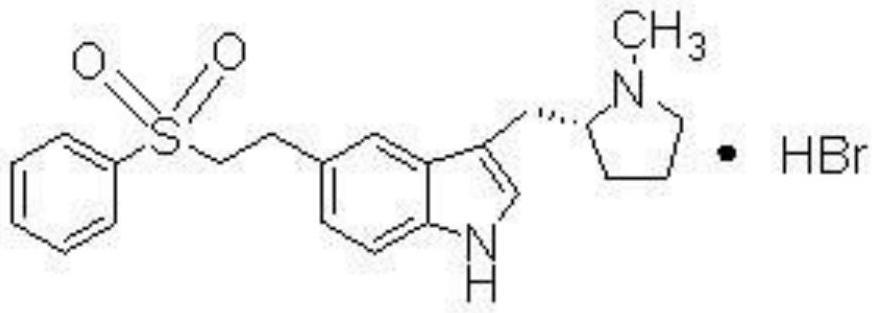 一种氢溴酸依来曲普坦口溶膜剂的制作方法
