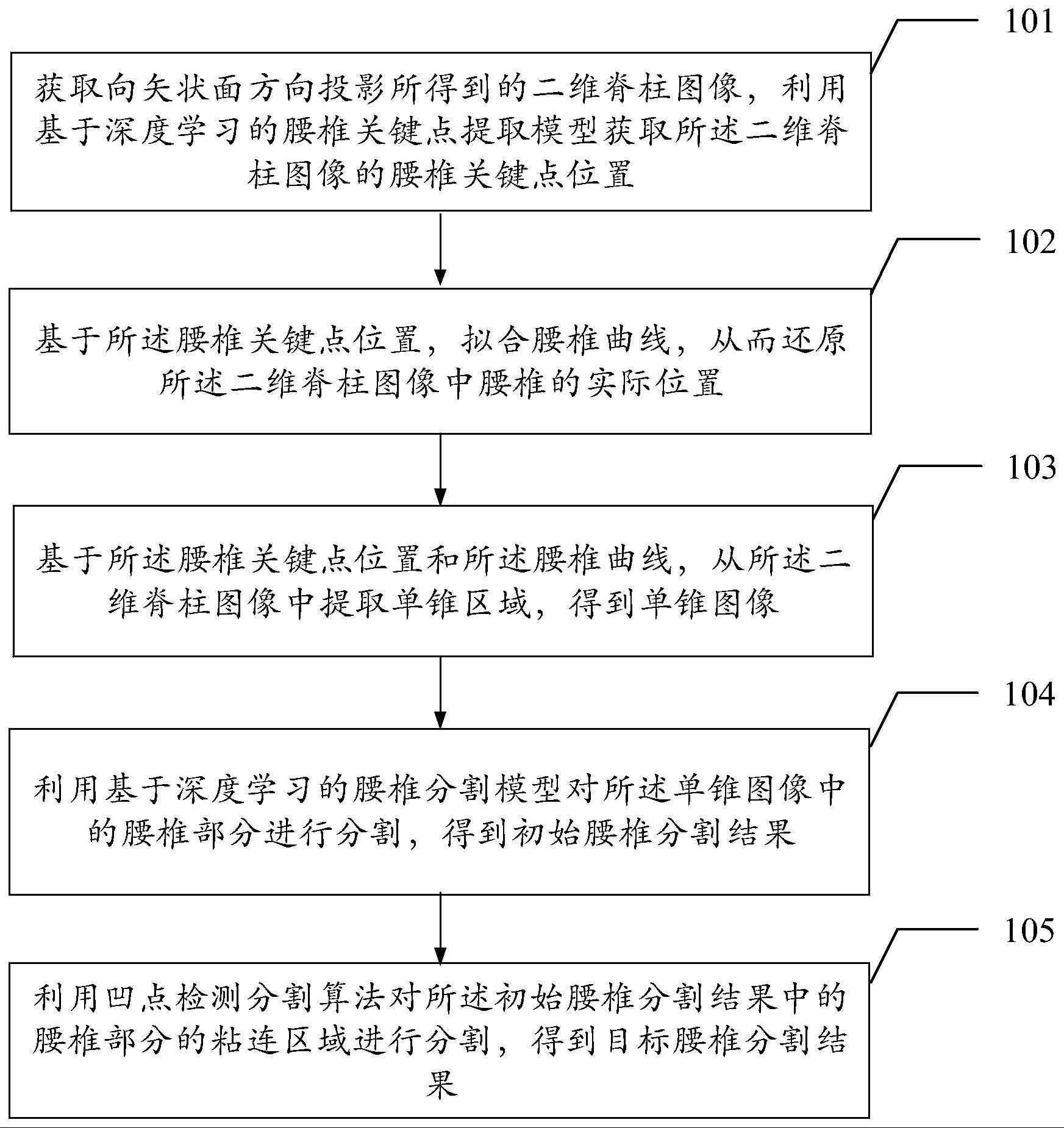 全自动智能腰椎定位与识别方法及应用与流程