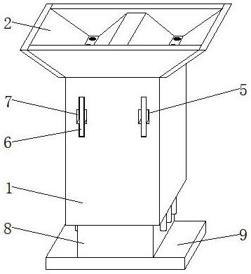 一种户外配电柜防水装置的制作方法