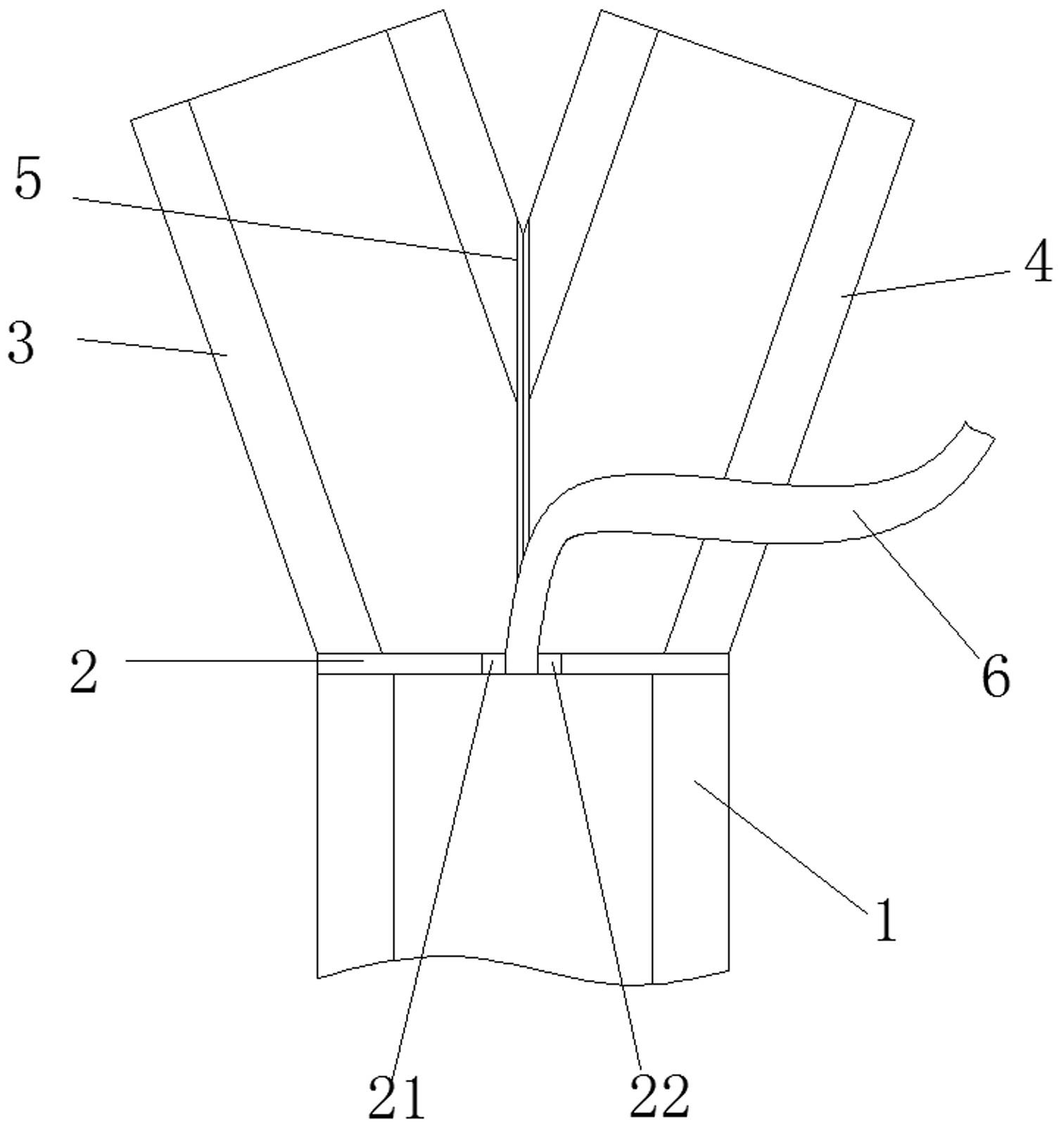 一种分叉管体橡塑保温套结构的制作方法