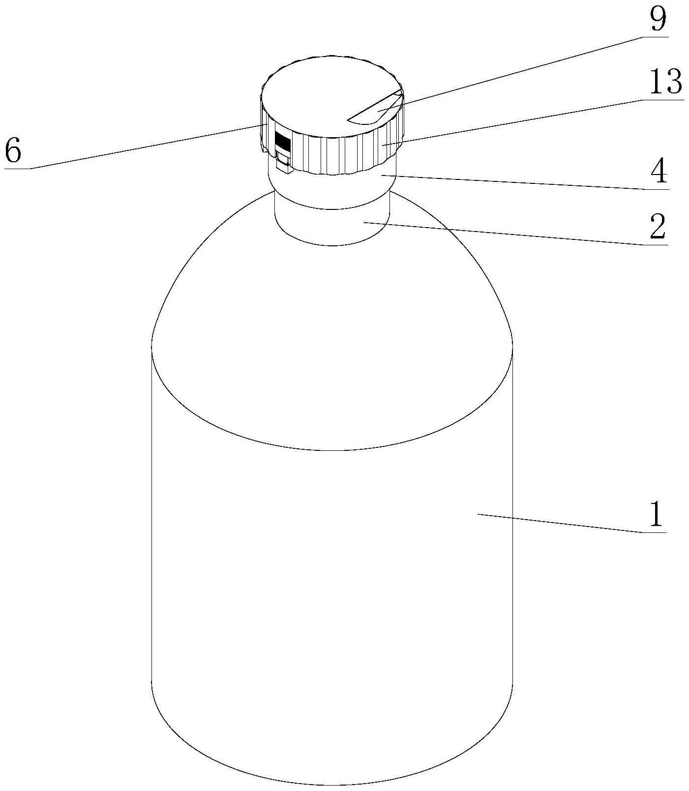 一种可对瓶盖重复密封的酱油瓶的制作方法