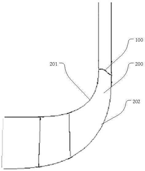 叶轮出口型线、叶轮、压气机及增压器的制作方法