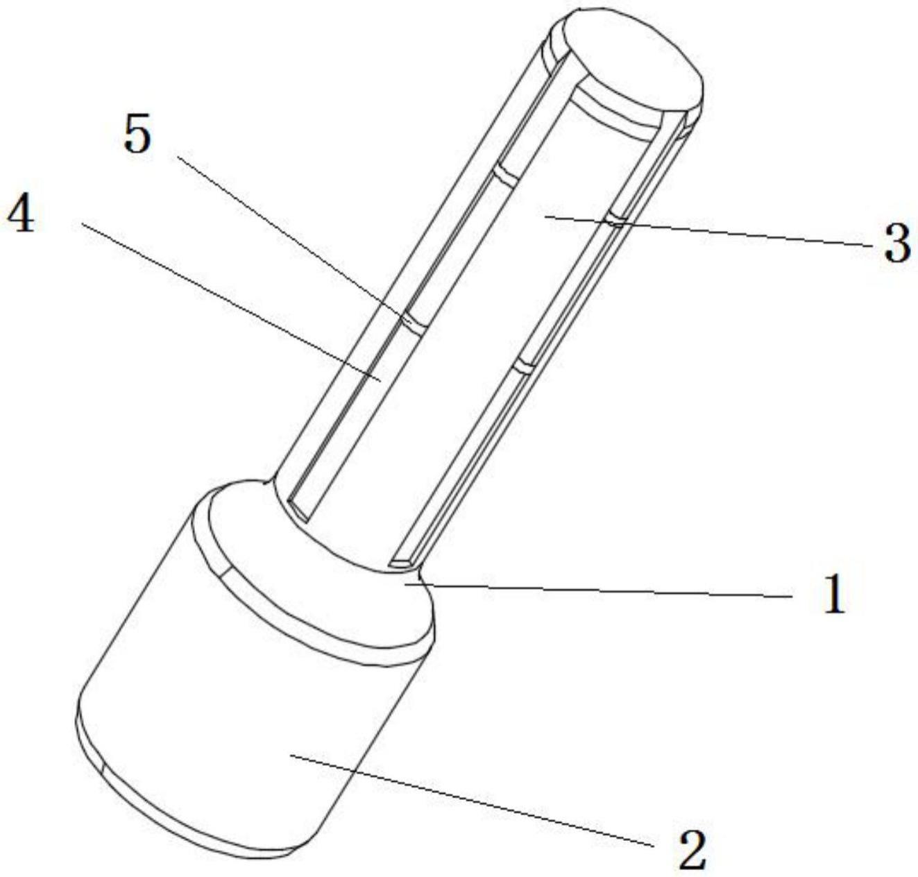 一种气门桥导向杆的制作方法