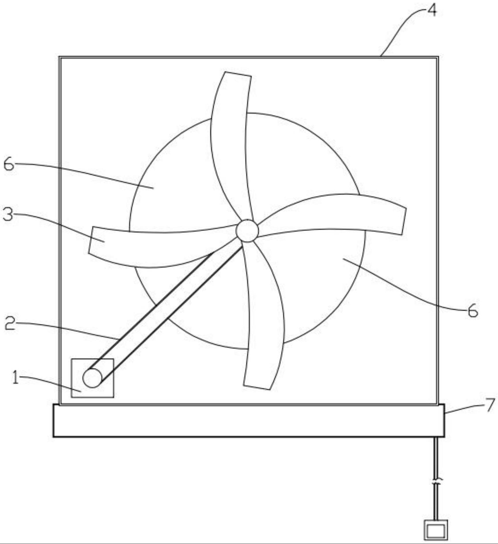 一种能够过滤空气油污的负压风机装置的制作方法