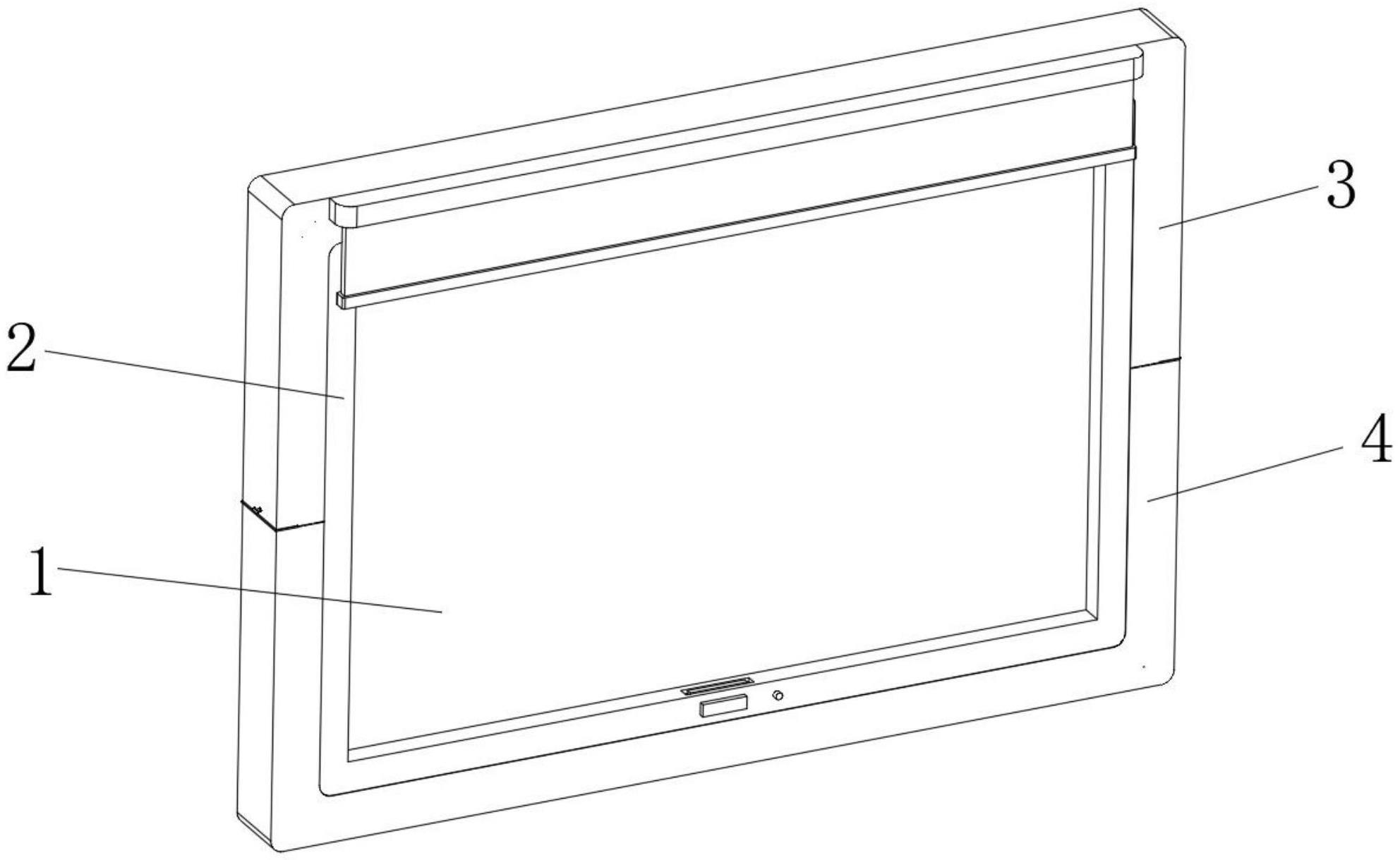 一种防磕碰的LCD液晶显示屏的制作方法