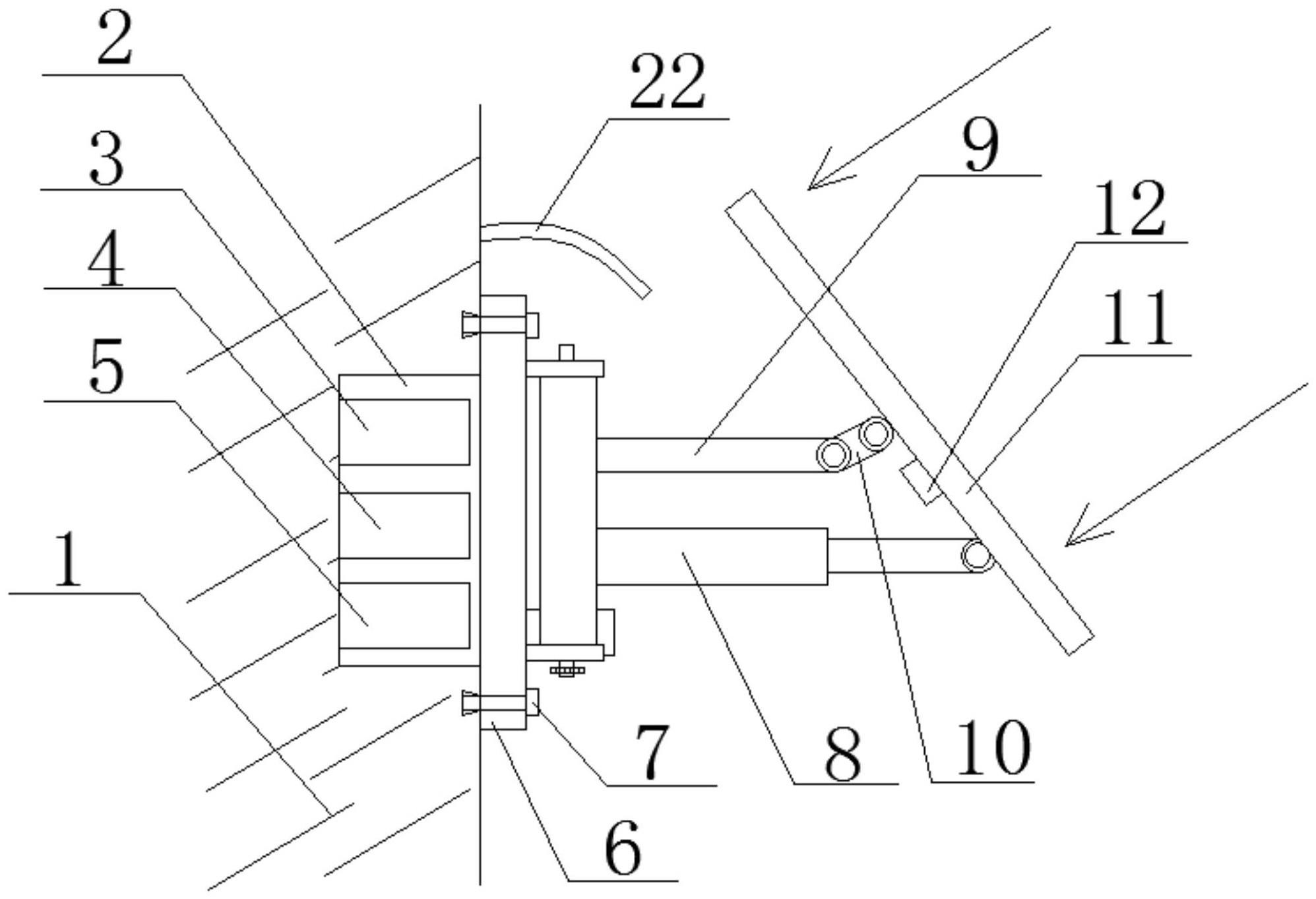 一种可转向的建筑太阳能光伏发电装置的制作方法