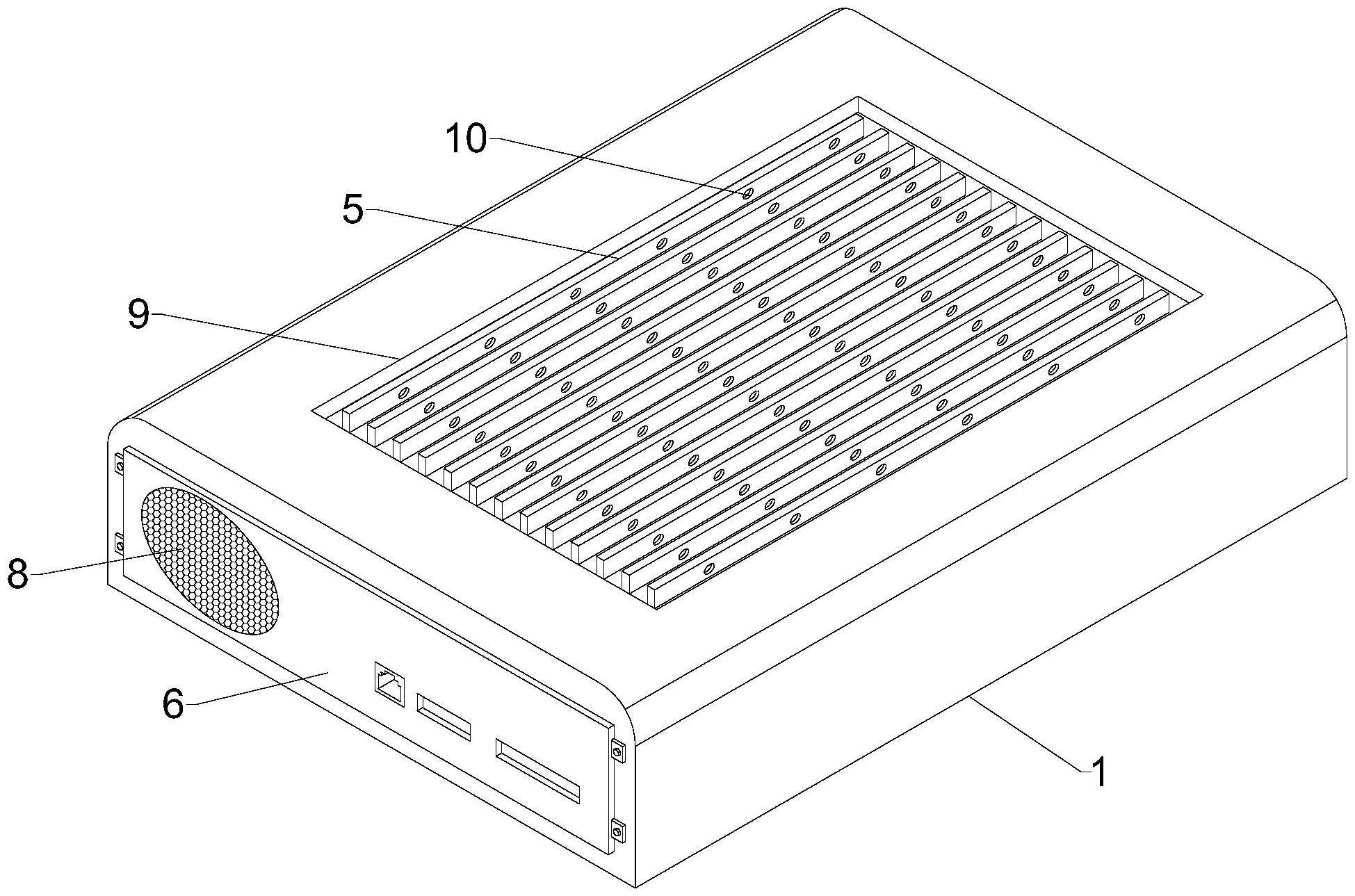 一种防尘型计算机用硬盘结构的制作方法