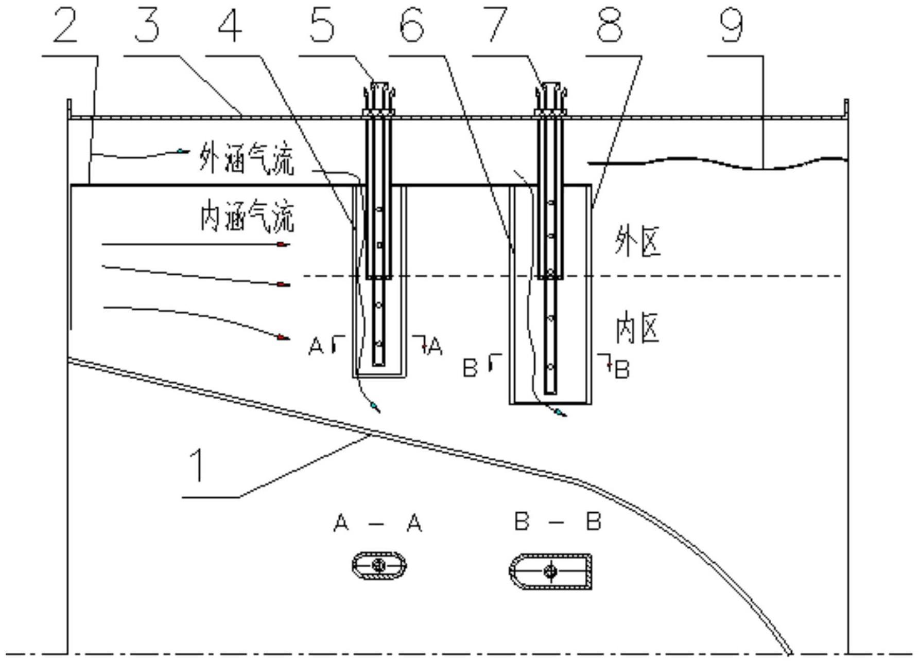 一种航空发动机中加力燃烧室及其燃油供应控制方法与流程