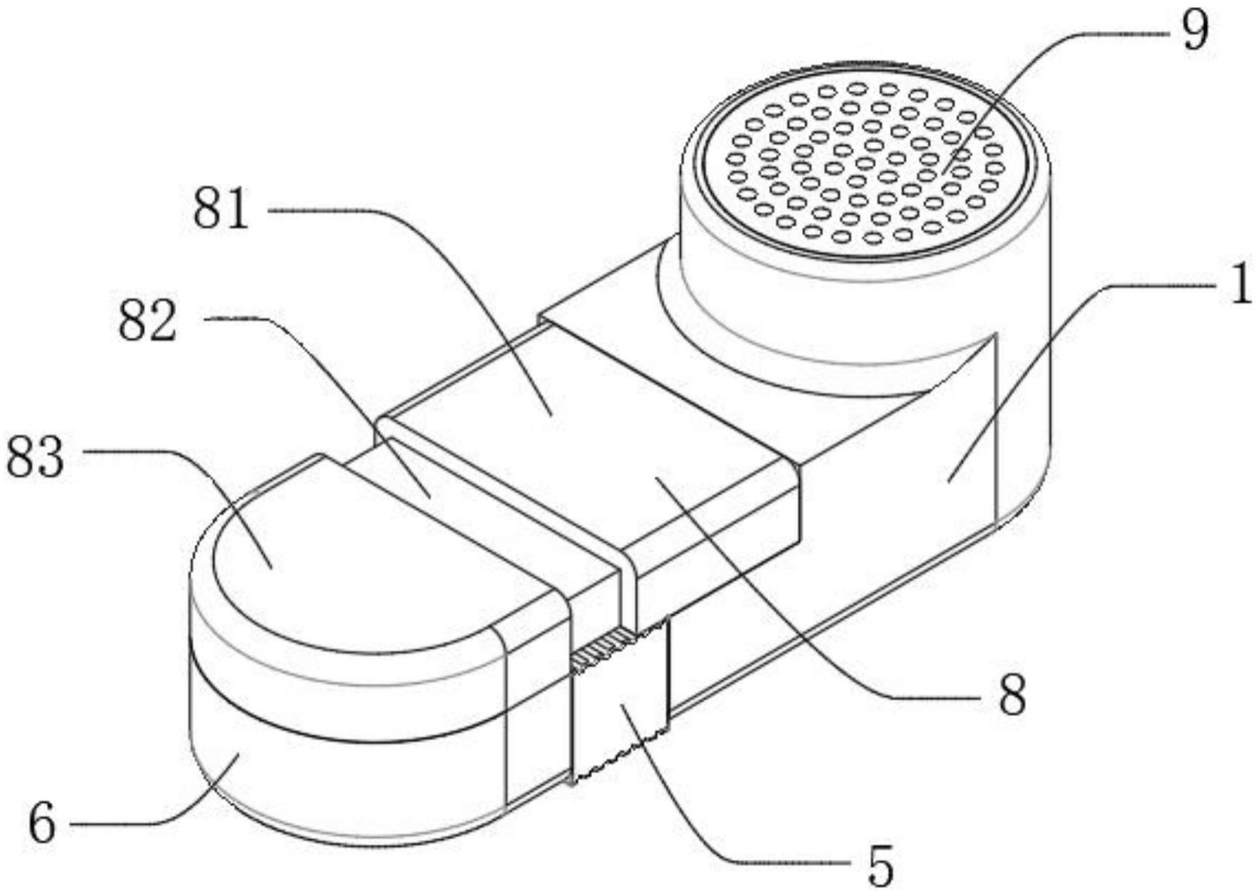 一种可伸缩的除毛器外壳结构的制作方法