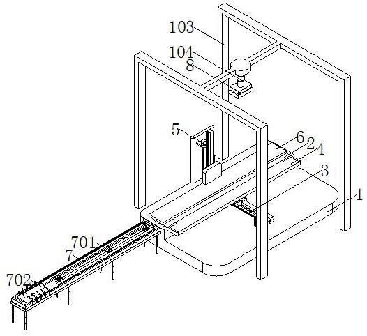 一种梯度折射率光纤传像束一次玻璃丝排丝机的制作方法