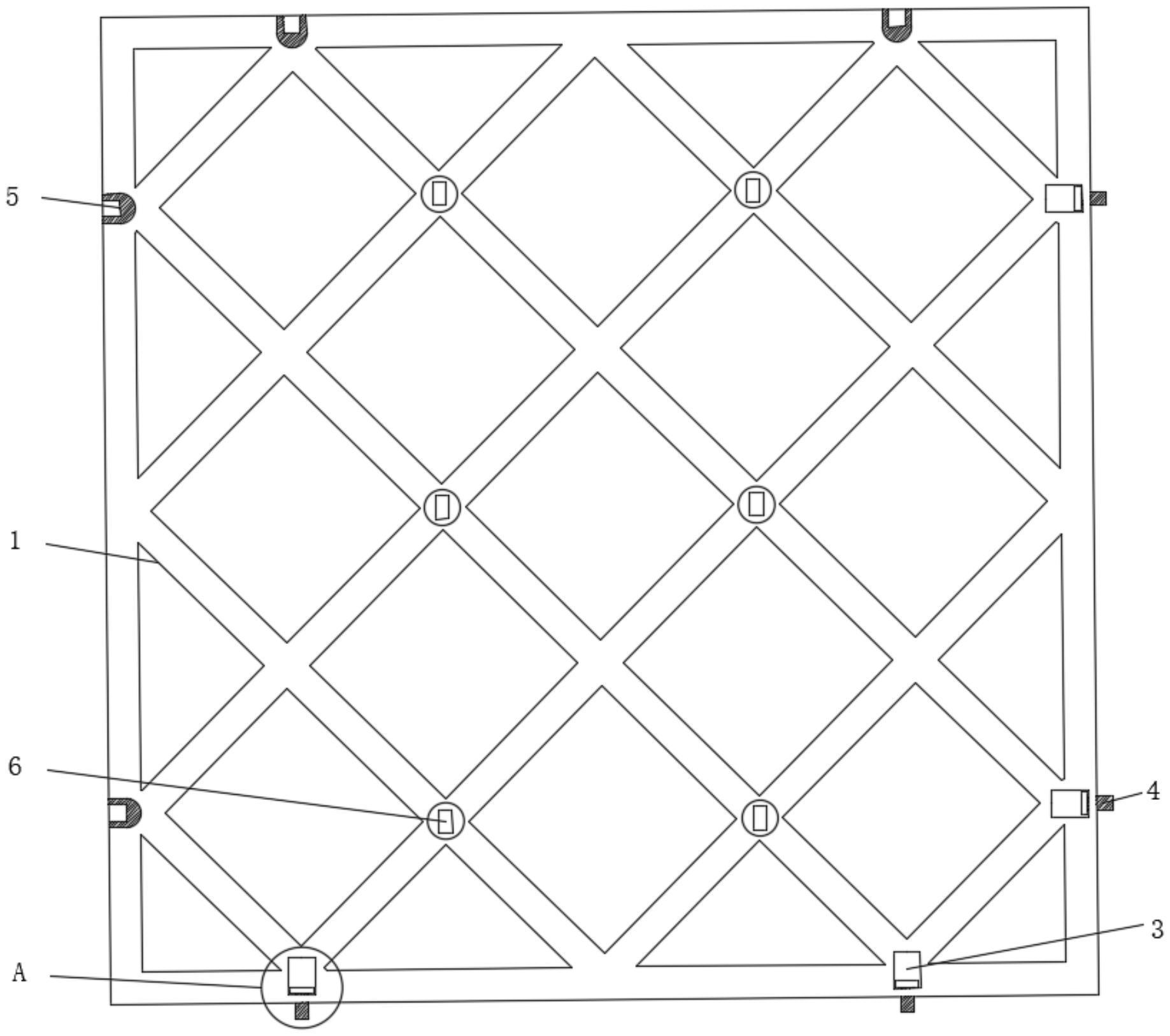 一种室内铝天花吊顶格栅的制作方法