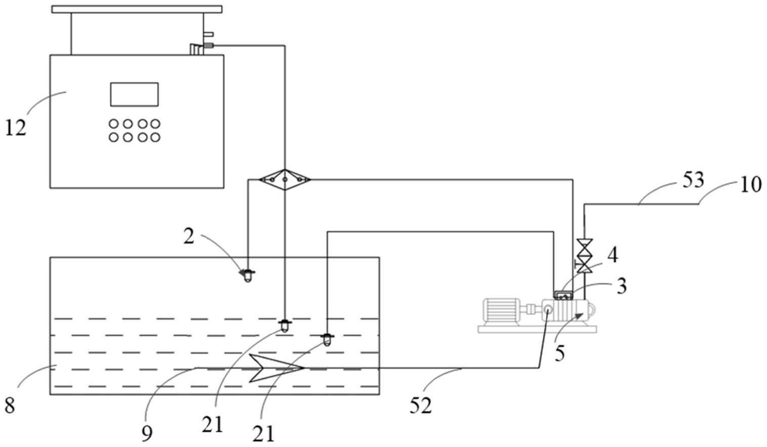 矿井用泵的自动启停装置及自动启停系统的制作方法