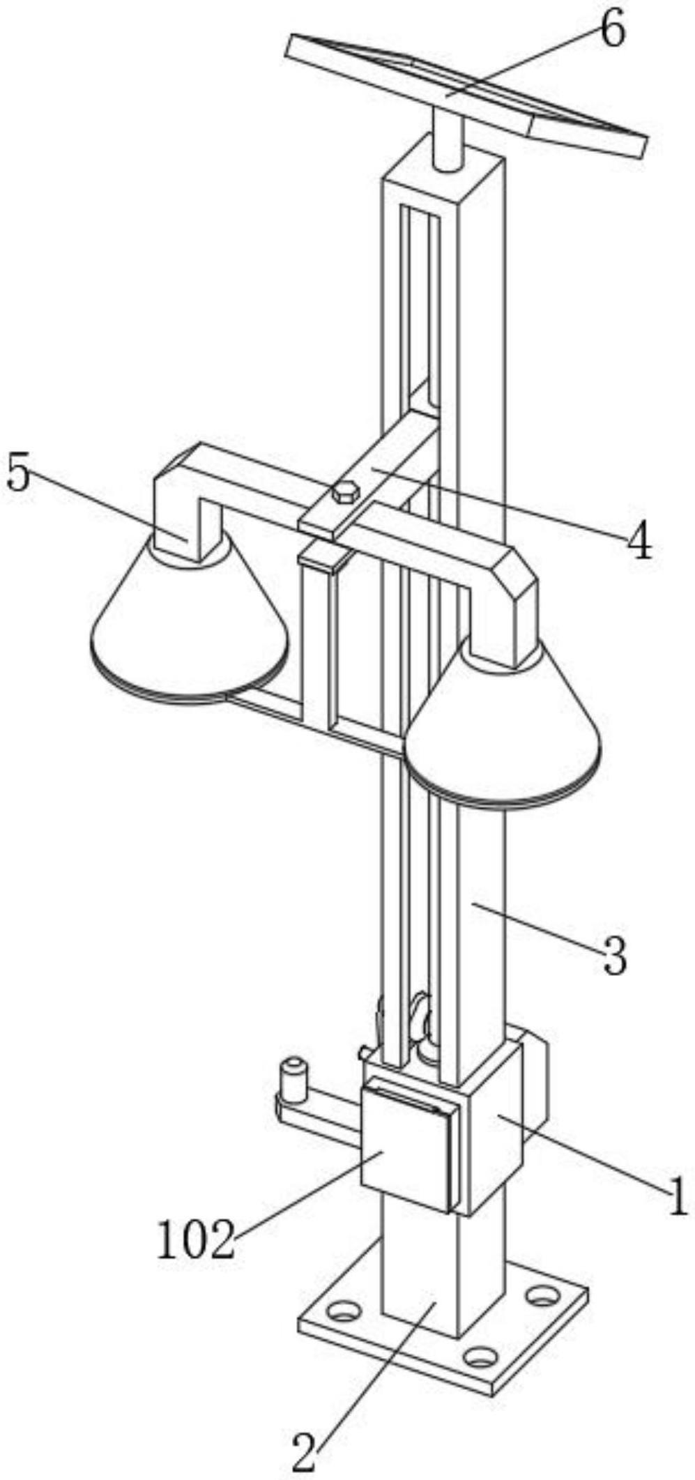 一种智能化建筑户外照明装置的制作方法