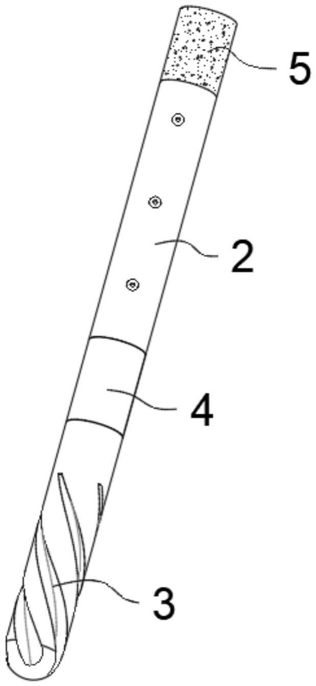 一种伸缩式球刀铣刀的制作方法