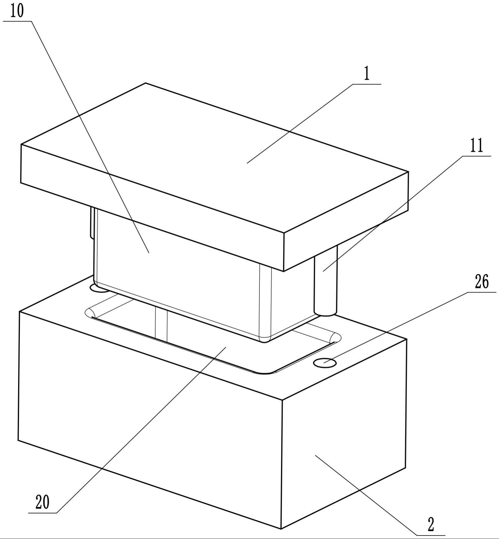 一种钢板压型用的压制模具的制作方法