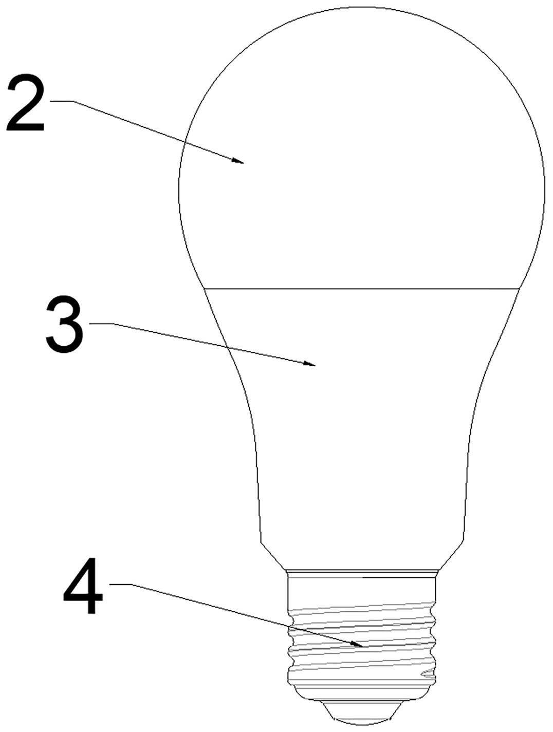 一种多方向发光植物照明灯的制作方法