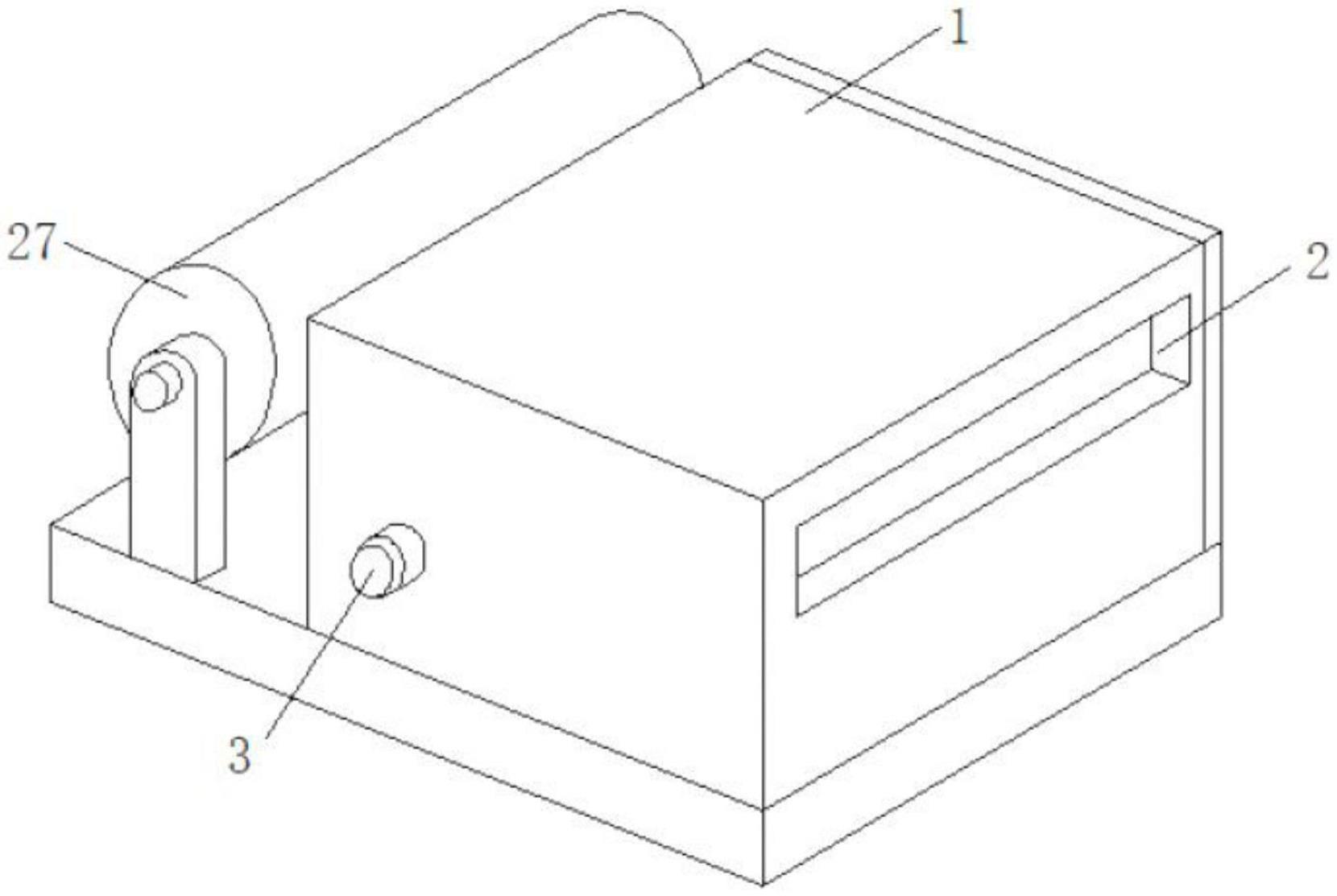 合成革真空吸纹机红外加热罩装置的制作方法