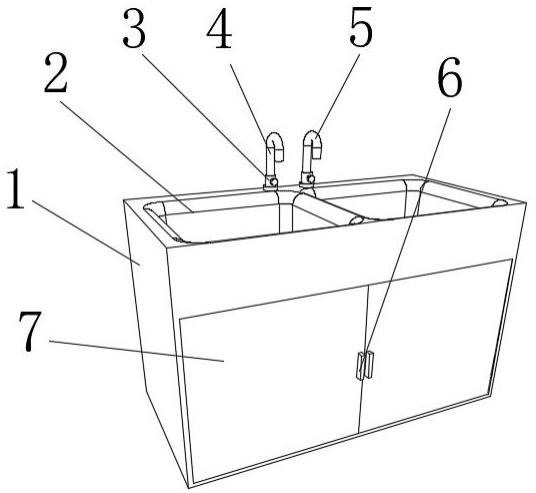 一种多功能集成水槽橱柜的制作方法