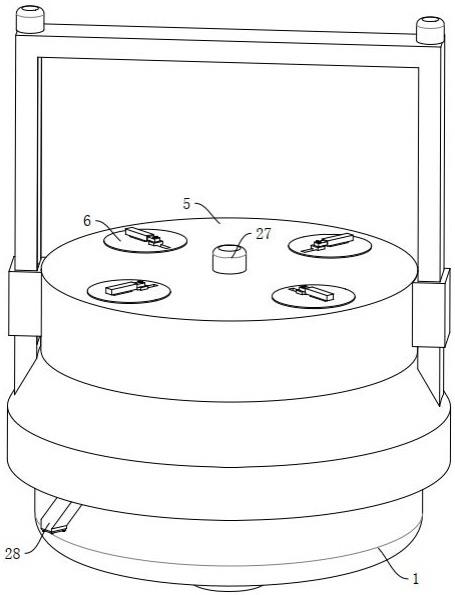 用于预应力锚垫板表面处理的浸油式清洗机的制作方法