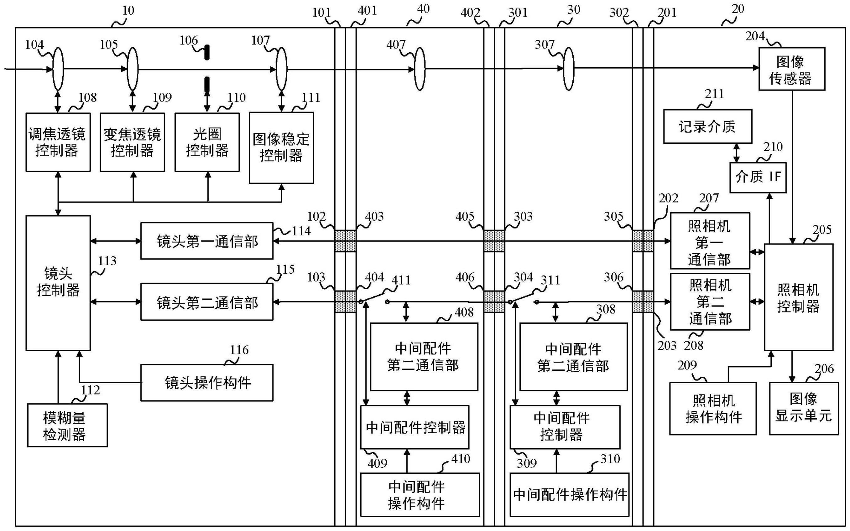 摄像设备、配件设备及其通信控制方法和存储介质与流程