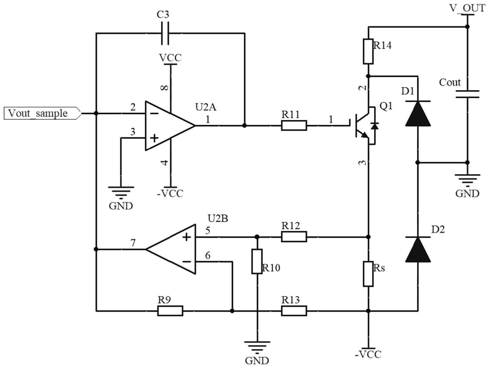 一种开关电源漏电压有源虚拟负载电路的制作方法