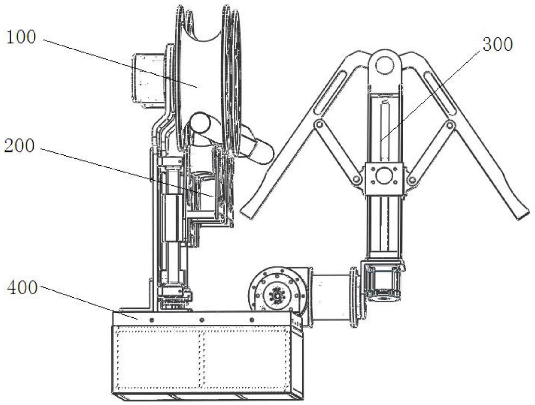 一种架线用自动行走划印机器人的制作方法