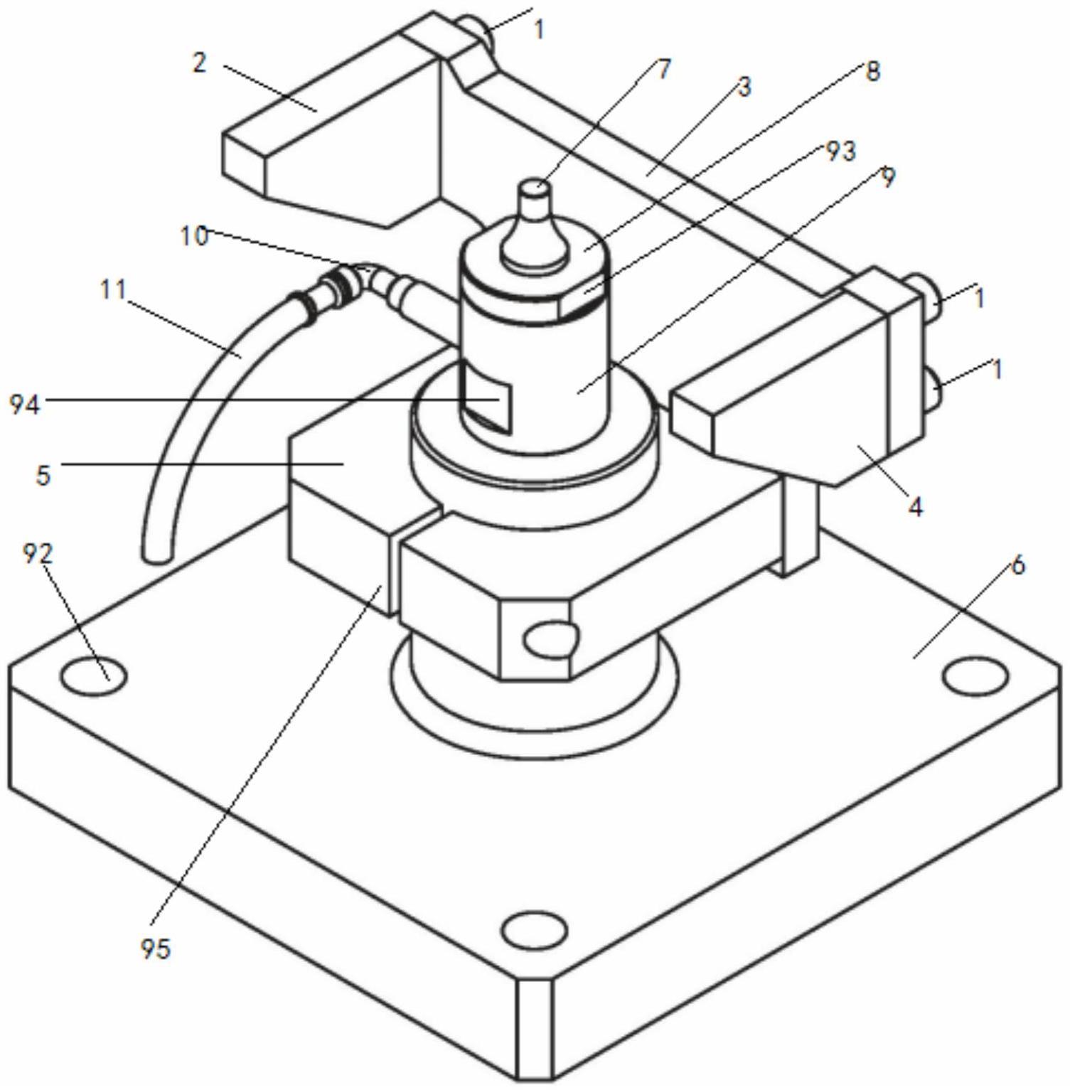 一种气动式的凸焊下电极座的制作方法