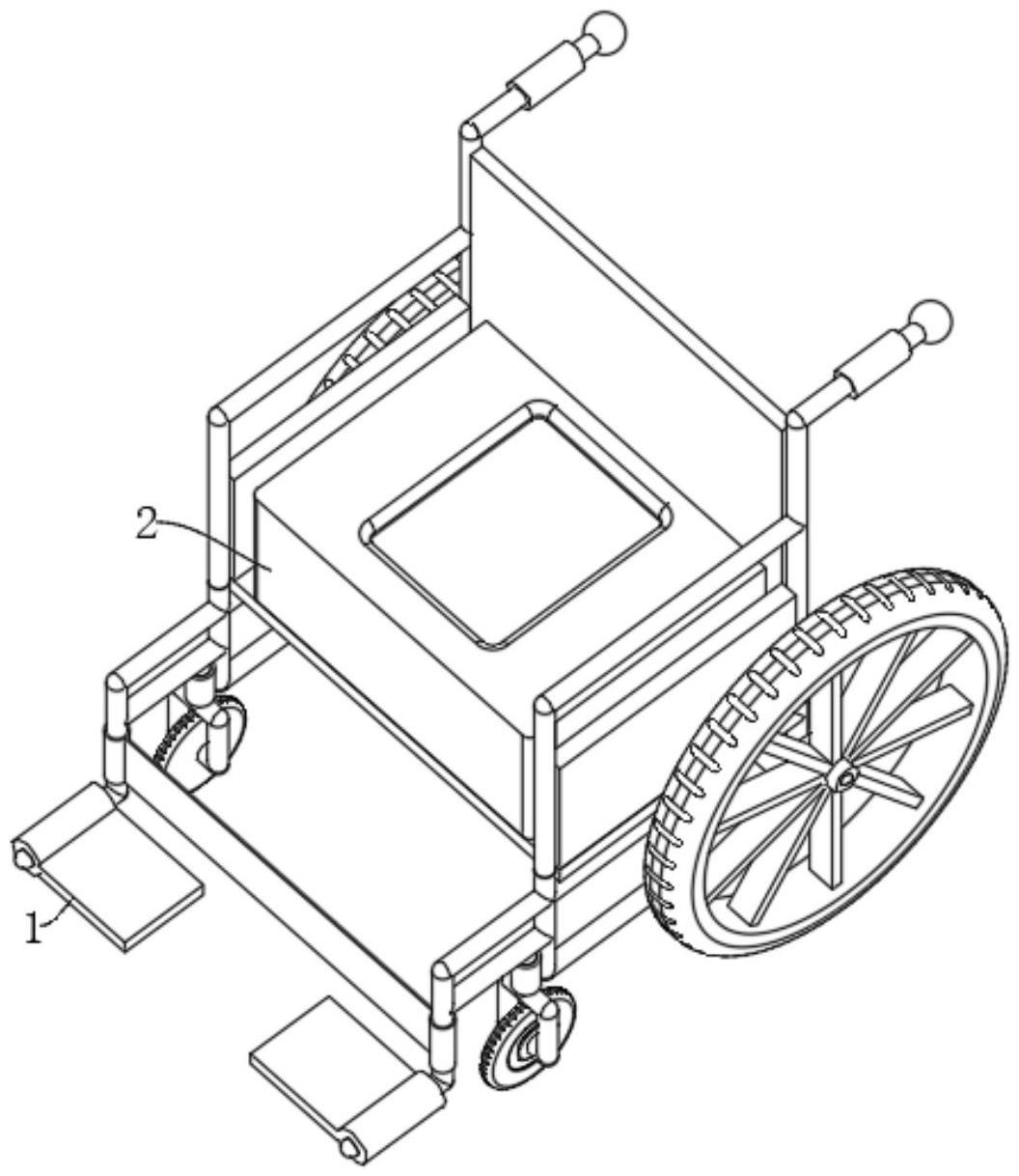一种新型医用轮椅的制作方法
