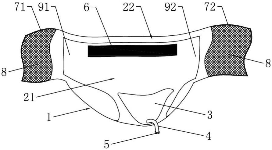 一种婴幼儿尿液收集裤的制作方法