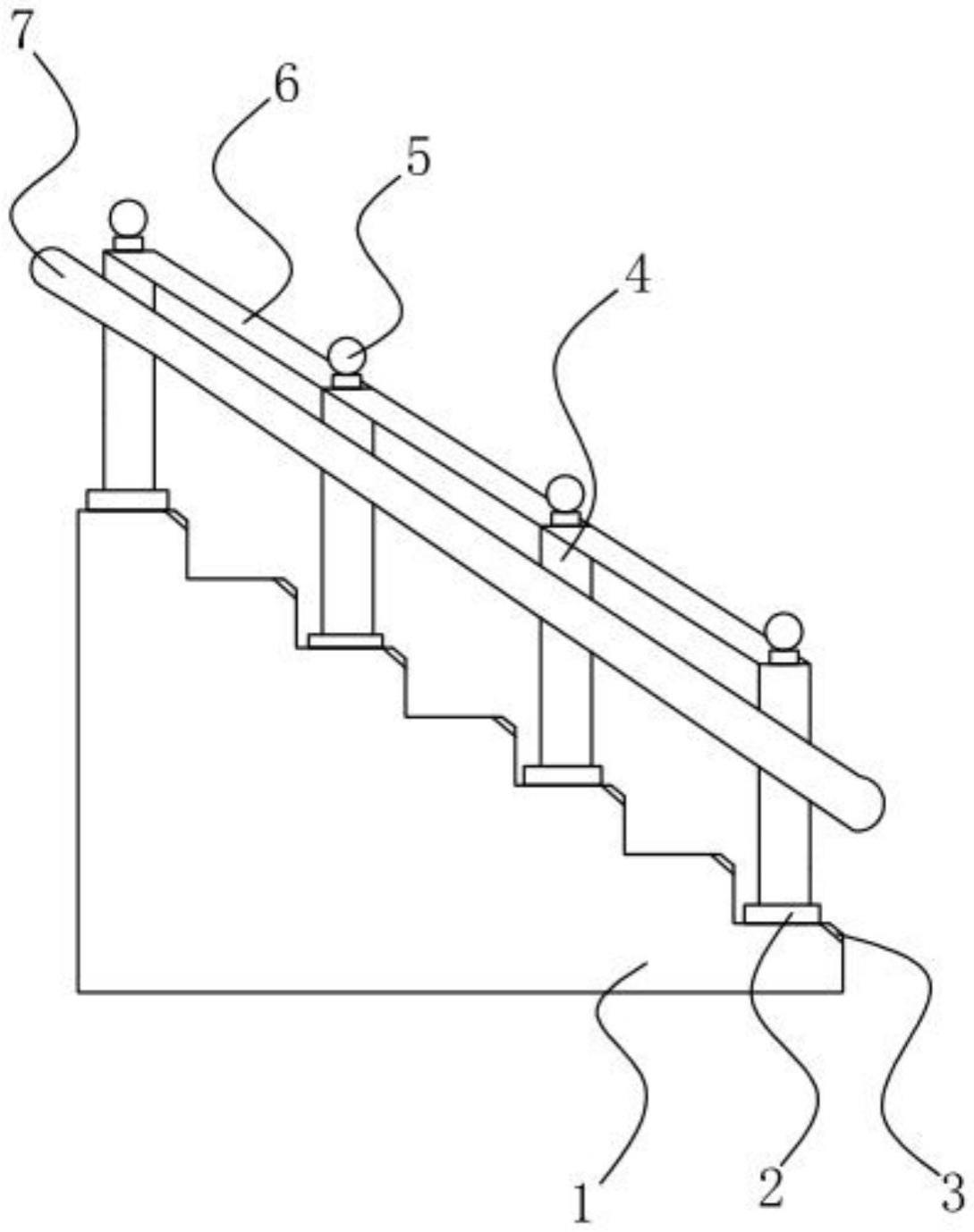 一种适用于老人使用的建筑楼梯的制作方法