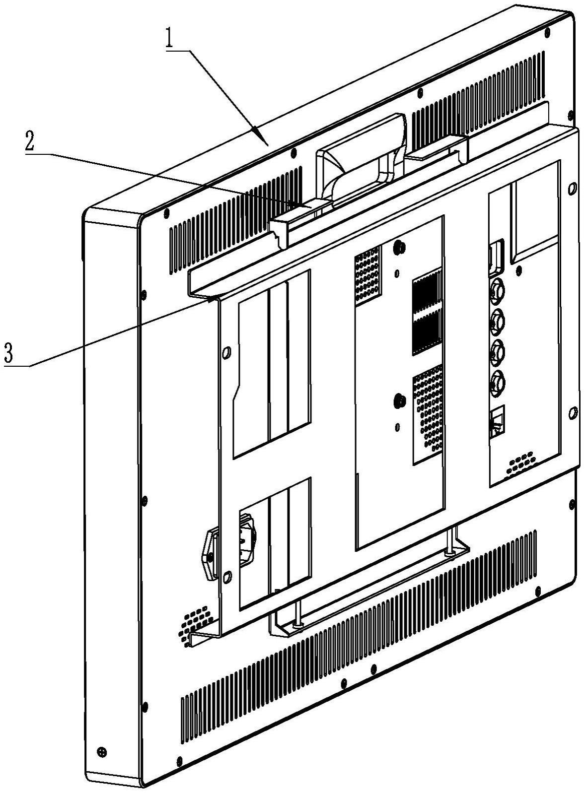 监视器背挂式机柜安装架的制作方法