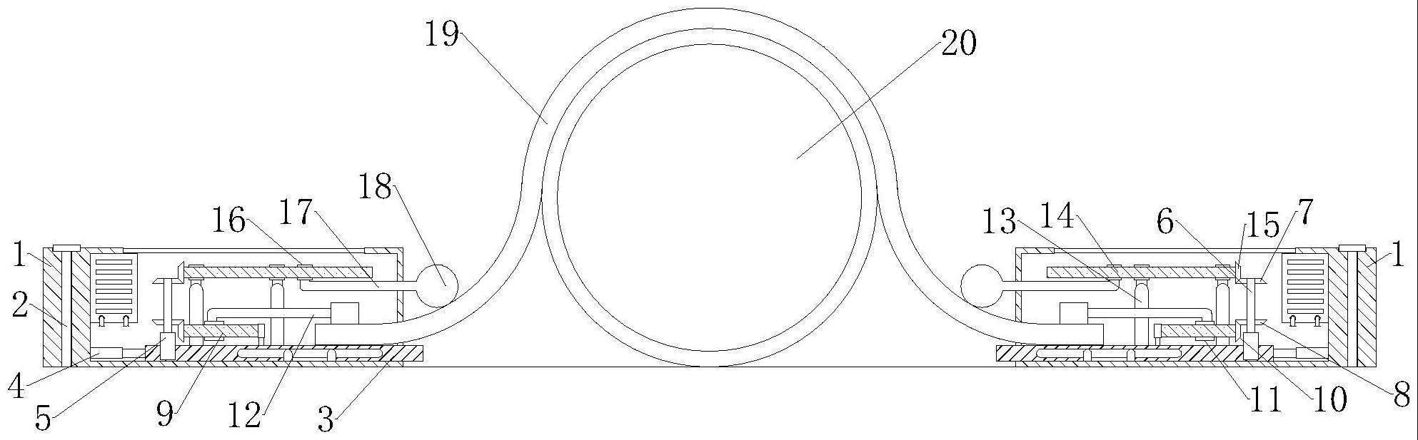 一种空调制冷管道安装定位装置的制作方法