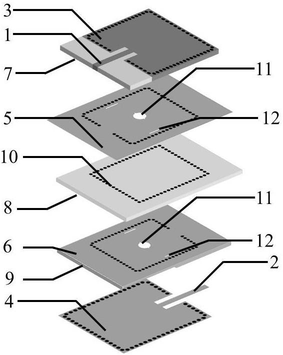 一种基于混合耦合的双通带基片集成波导滤波器