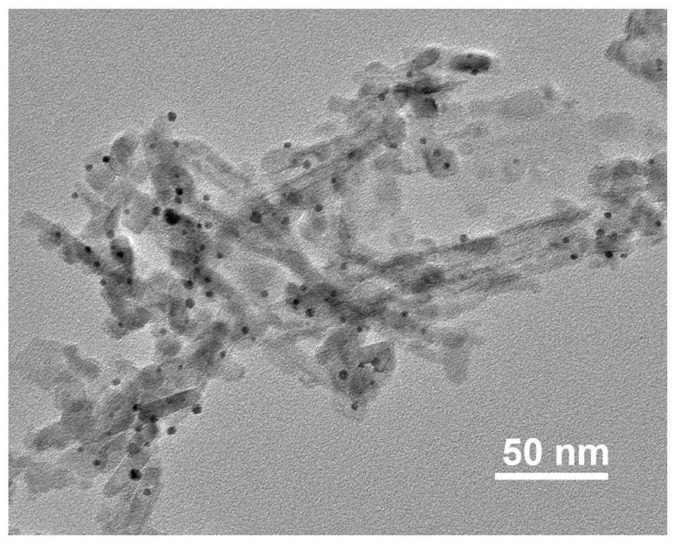 一种负载金纳米颗粒的钛酸锌/二氧化钛复合材料的制备方法及其应用