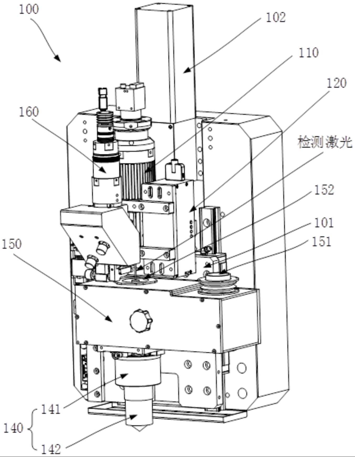 焦点检测机构及激光加工设备的制作方法