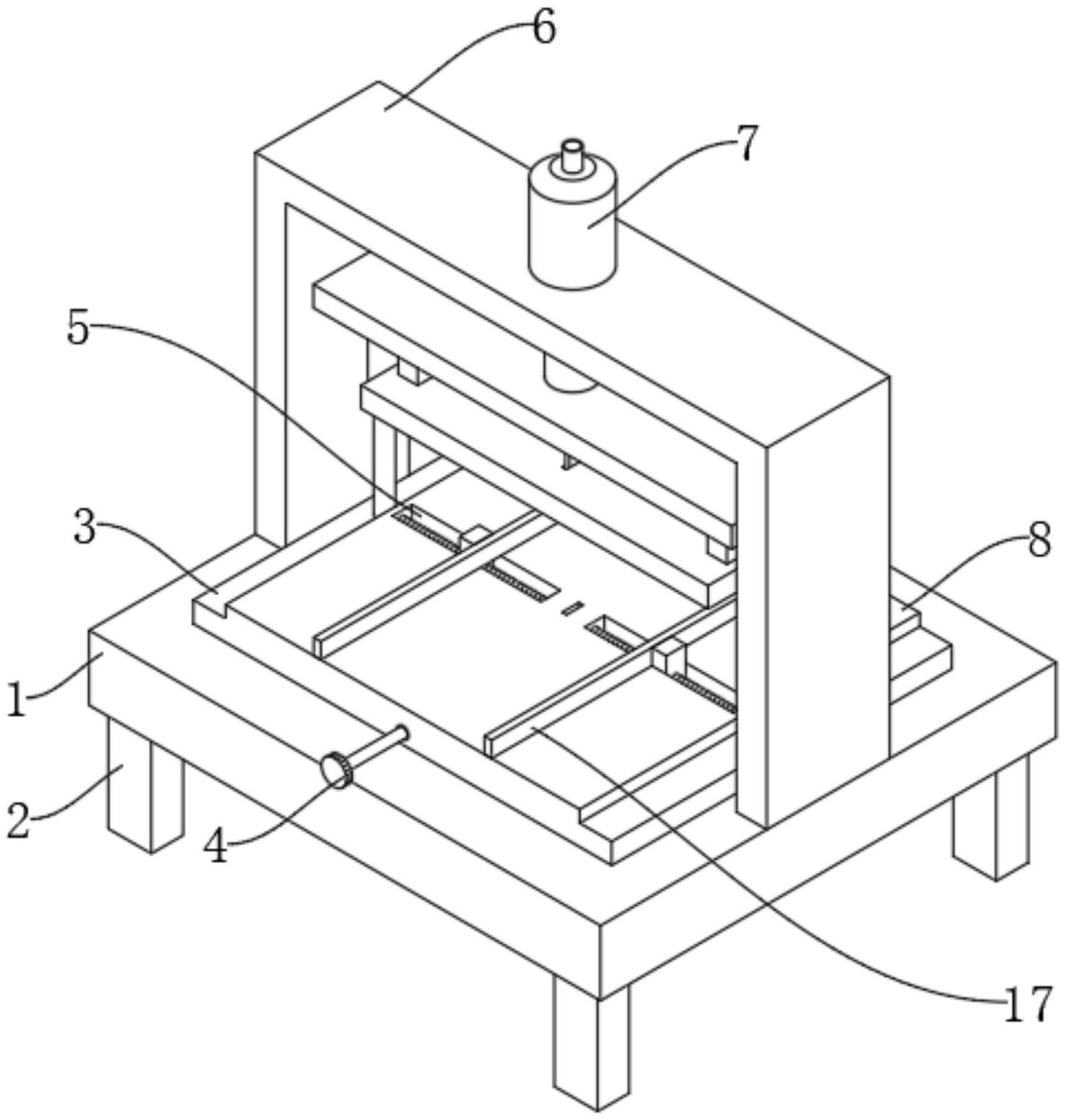 一种包装纸箱加工模切机调压装置的制作方法