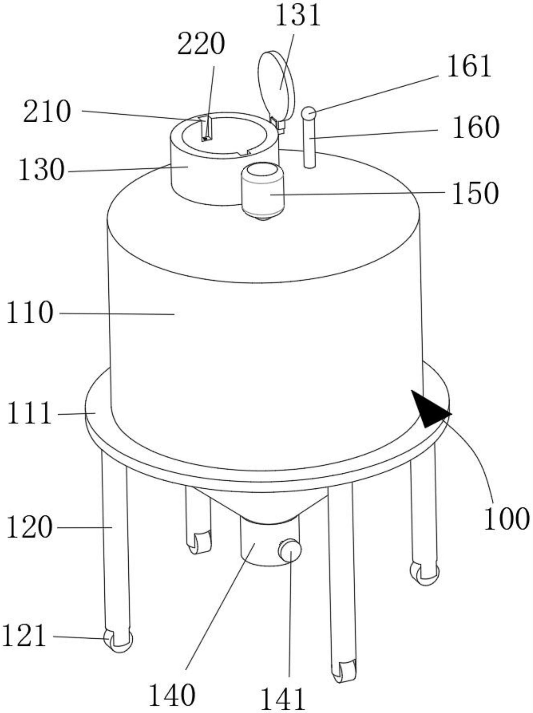 一种溶液配制用配液桶的制作方法
