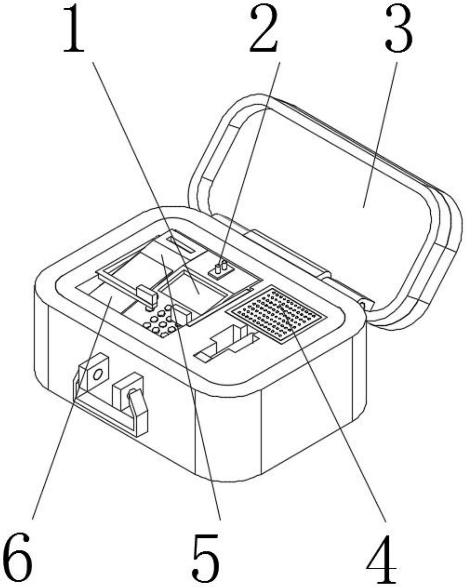 一种便携式室内环境检测装置的制作方法