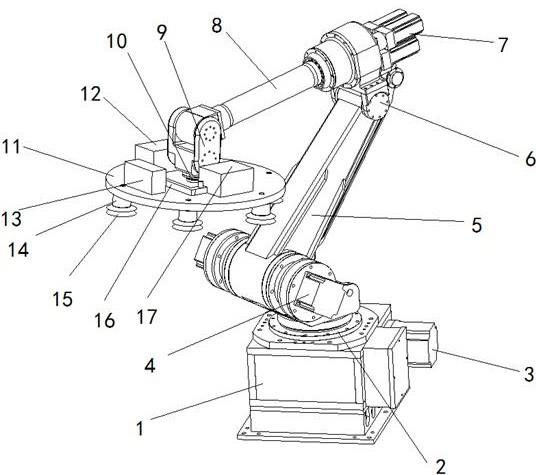 一种基于VR交互技术的面料喷涂机械手、喷涂系统及喷涂方法与流程